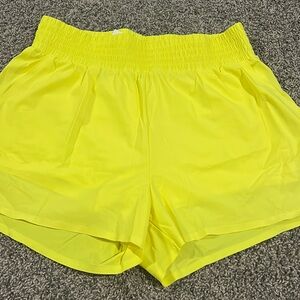 EUC Zyia Neon Lime Finesse Shorts